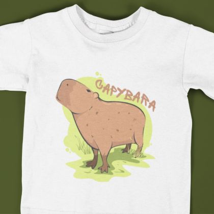 Детска тениска capybara