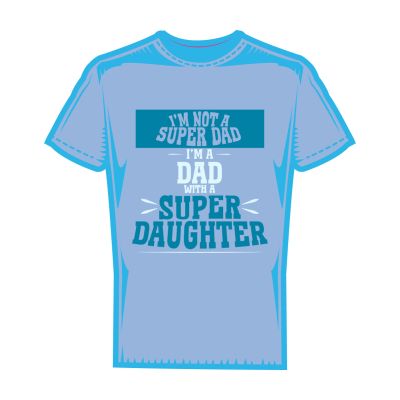 Мъжка тениска super daughter