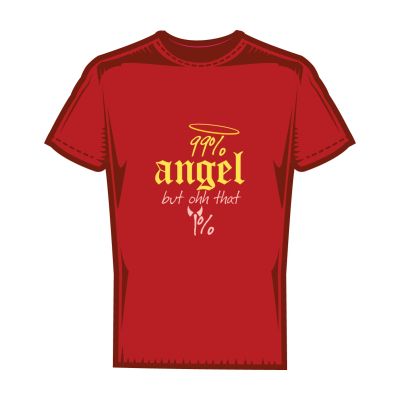 Мъжка тениска angel