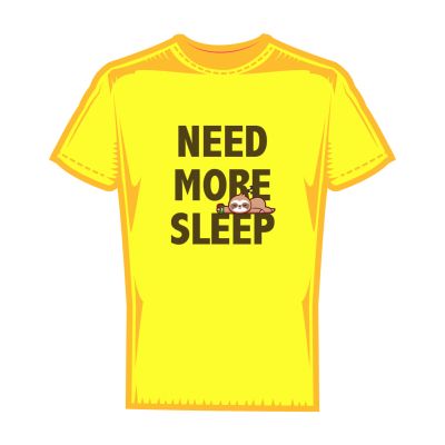 Мъжка тениска need more sleep