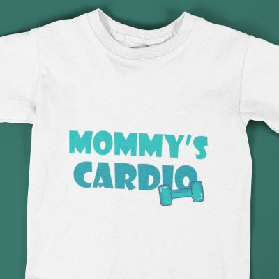 Дамска тениска mommy's cardio