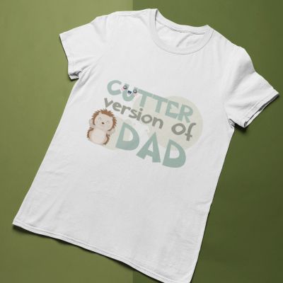 Детска тениска cutter version of dad