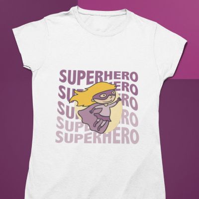 Детска тениска girl superhero