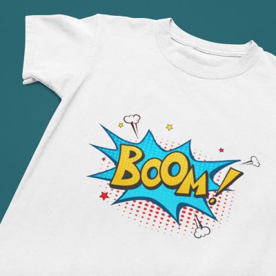 Детска тениска boom