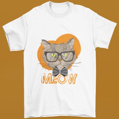 Детска тениска meow