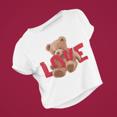Дамска тениска bear love