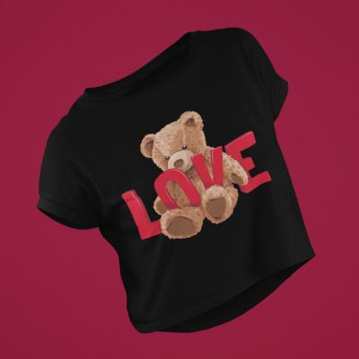 Дамска тениска bear love