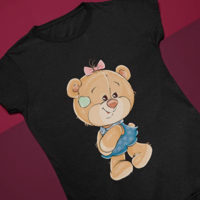 Дамска тениска cute bear