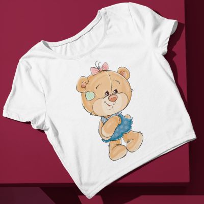 Дамска тениска cute bear