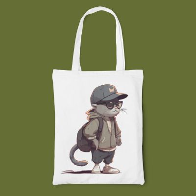 Еко чанта cat with bag