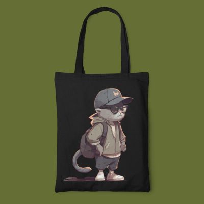 Еко чанта cat with bag