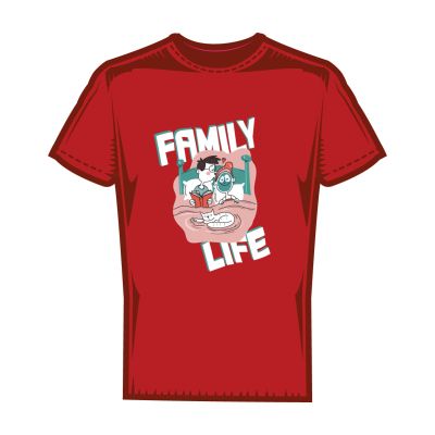 Мъжка тениска family life