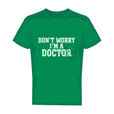 Мъжка тениска don't worry i'm a doctor