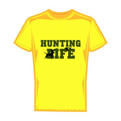 Мъжка тениска hunting life