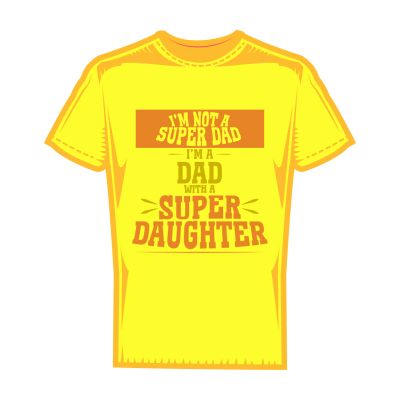 Мъжка тениска super daughter