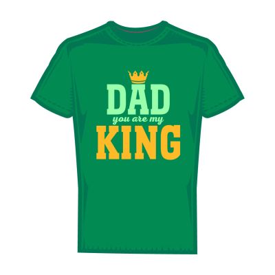 Мъжка тениска dad you are my king