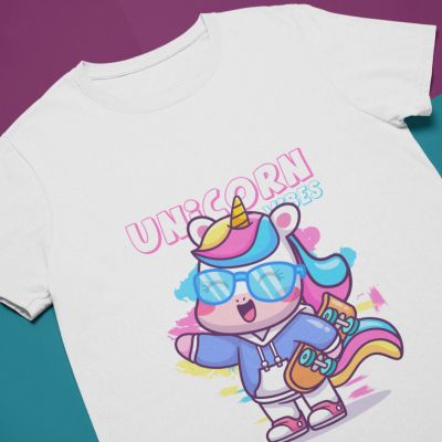 Детска тениска unicorn vibes